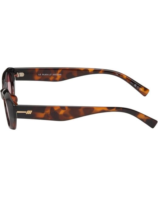 Le Specs Pink 'Le Bijou' Sunglasses