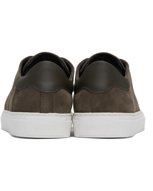 Axel Arigato Black Clean 90 Suede Sneakers for men
