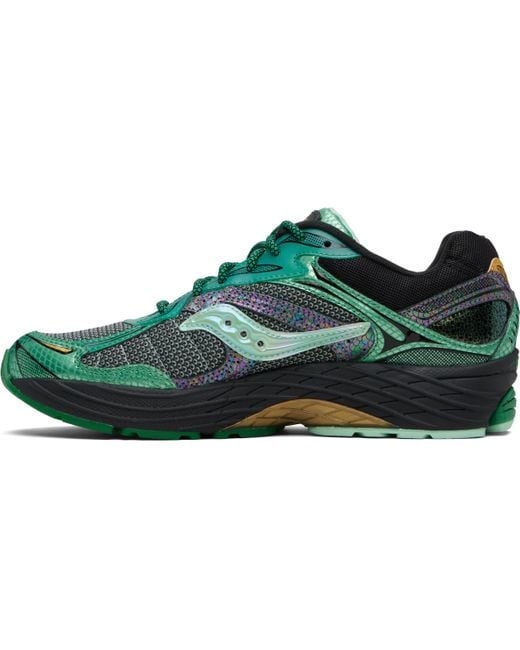Saucony Black Progrid Omni 9 Glowaconstrictor Sneakers for men