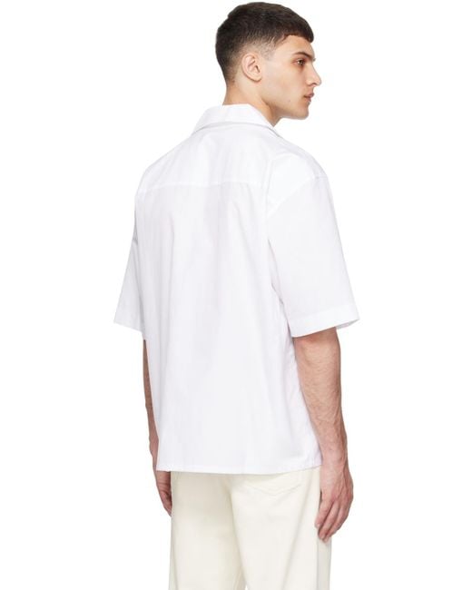 Marni White Patch Shirt for men