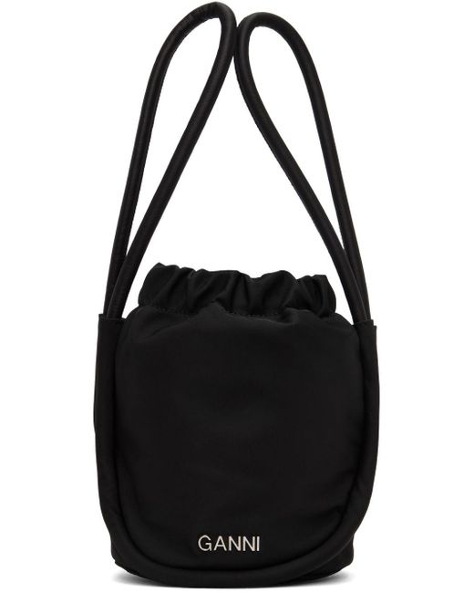 mini knot bag ganni