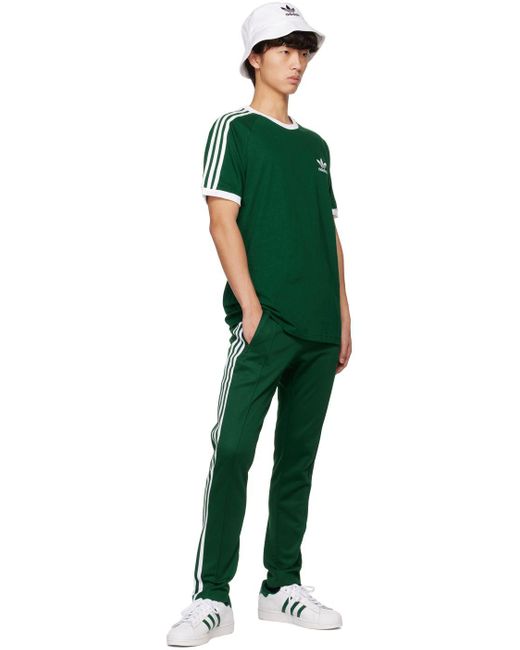 adidas Originals Green Adicolor Classics Beckenbauer Track Pants