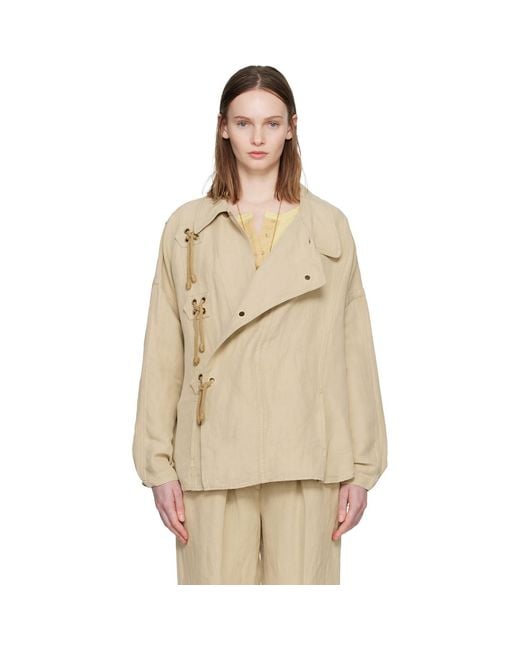 Isabel Marant Natural Sanae Jacket