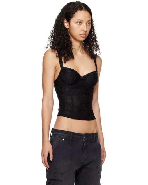 GUIZIO ブラック Sella コルセット Black