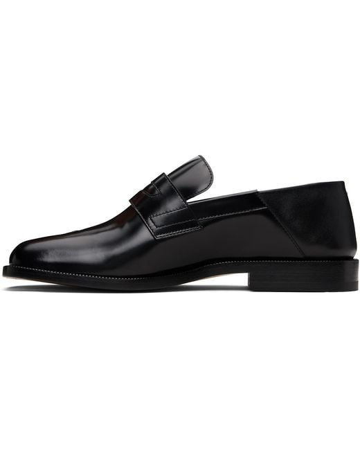 Maison Margiela Black Tabi Babouche Loafers for men
