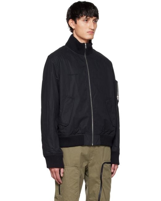 Helmut lang high shop collar bomber