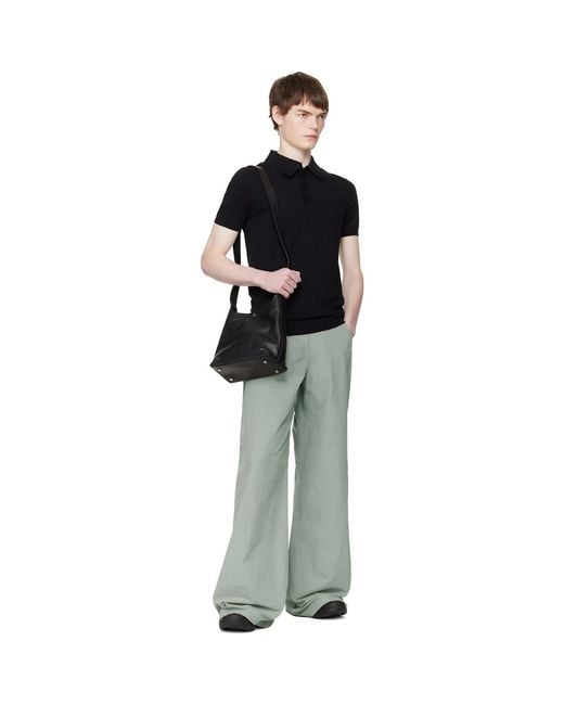 HELIOT EMIL Black Mantica Bag for men