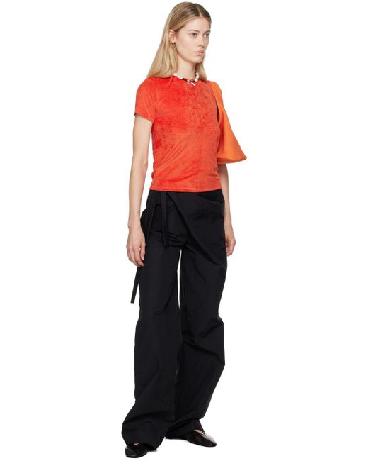 Baserange レッド Omo Tシャツ オレンジ | Lyst