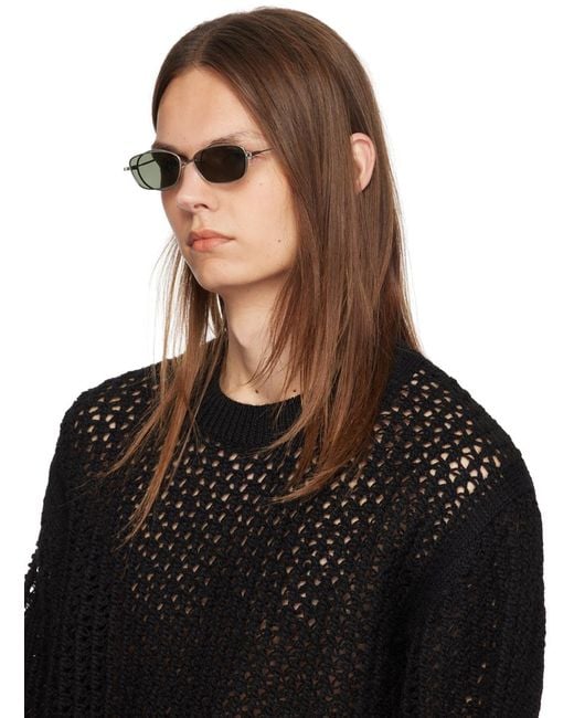メンズ KOZABURO シルバー Blinker サングラス グリーン | Lyst メンズ KOZABURO シルバー Blinker サングラス グリーン | Lyst