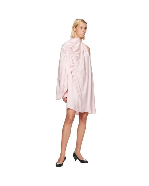 Kiko Kostadinov Pink Caspian Minidress