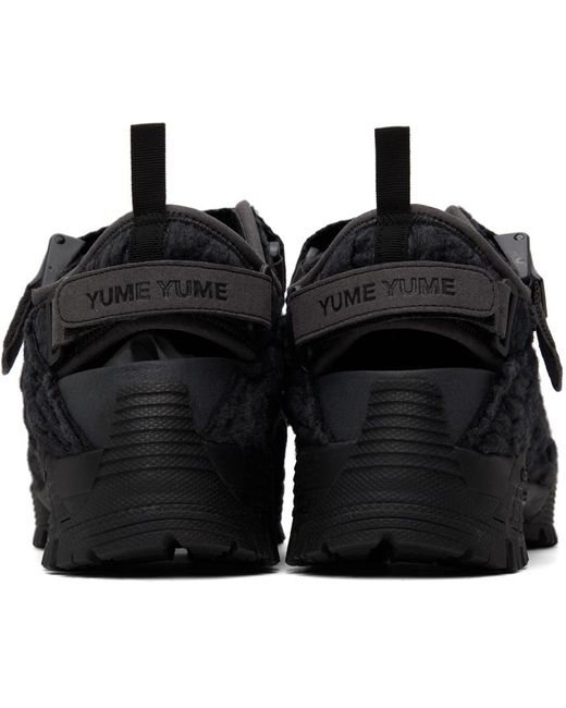 Yume Yume Black Hiking Sneakers for men