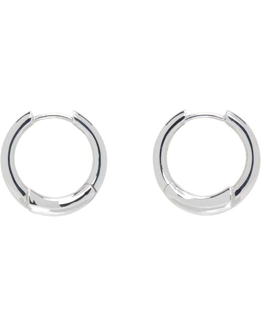 NUMBERING Black #8100 Earrings