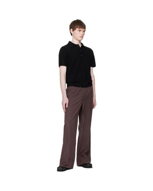 Entire studios Brown Pajama Lounge Pants for men