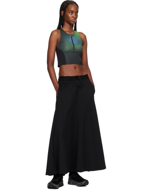 Y-3 Black Run Sport Top
