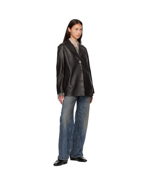 Toga Black Aj1511 Loafers
