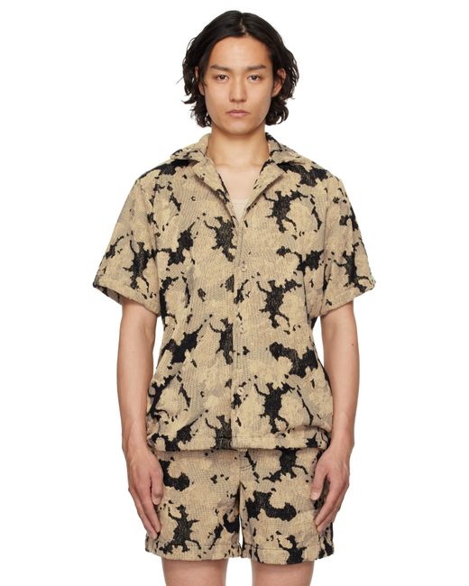 Oas Multicolor Jura Contraste Cuba Terry Shirt for men