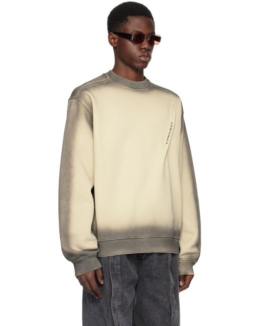 Y. Project Natural Pinched Sweatshirt for men