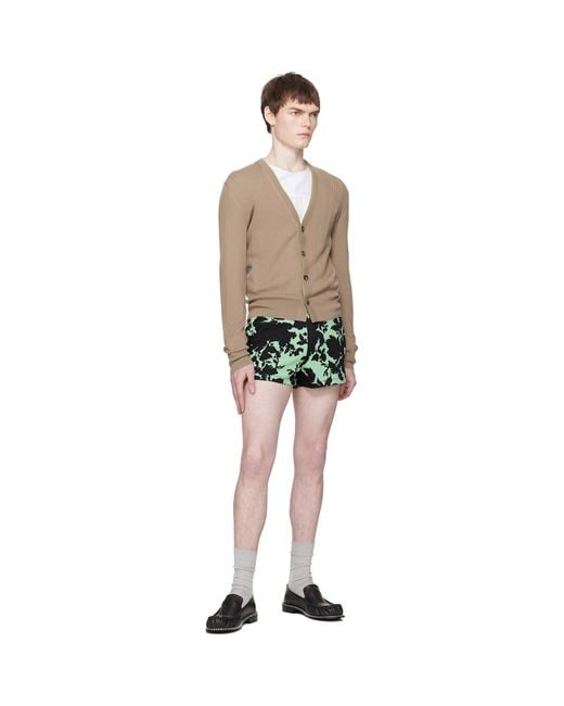Dries Van Noten Black Leather Loafers for men