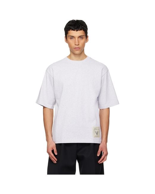 Jacquemus White 'The Torneo Short-Sleeve' T-Shirt for men