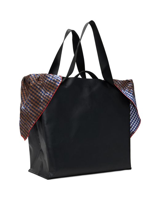 OTTOLINGER Black Pu Beach Tote