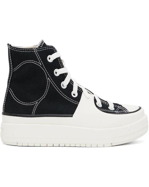 Converse Black & White Construct Sneakers for men