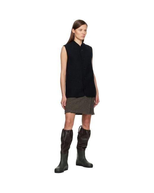 Rier Black Ssense Exclusive Walker Vest