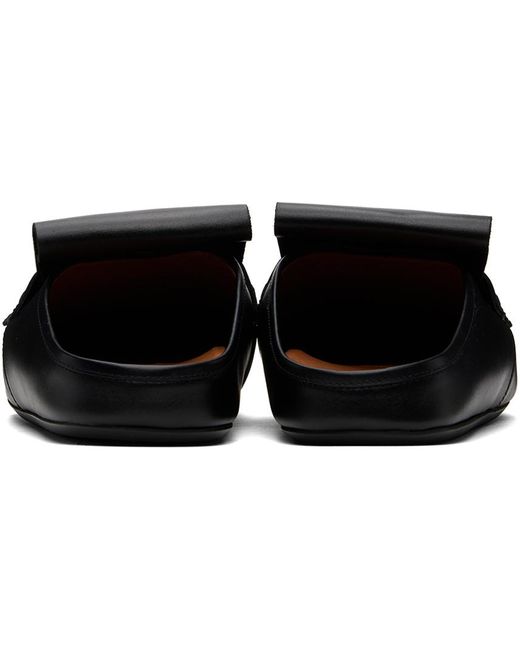 Marni Black Sabot Slip-on Loafers for men