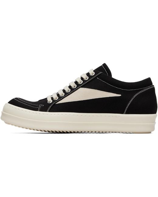 Rick Owens Black Tower Vintage Sneaks Sneakers for men