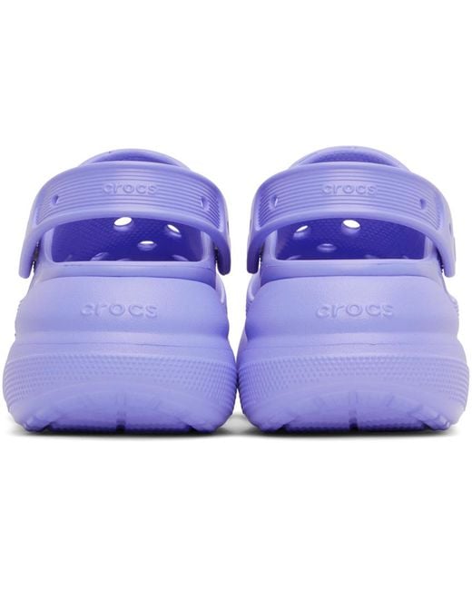 CROCSTM Purple And Classic Crush Clogs From Finish Line