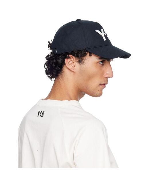 Y-3 Blue Classic Logo Cap for men