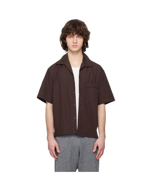 Entire studios Brown Pajama Shirt for men