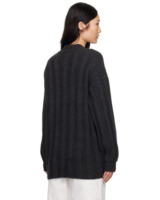 Interior Black 'the Drew' Sweater