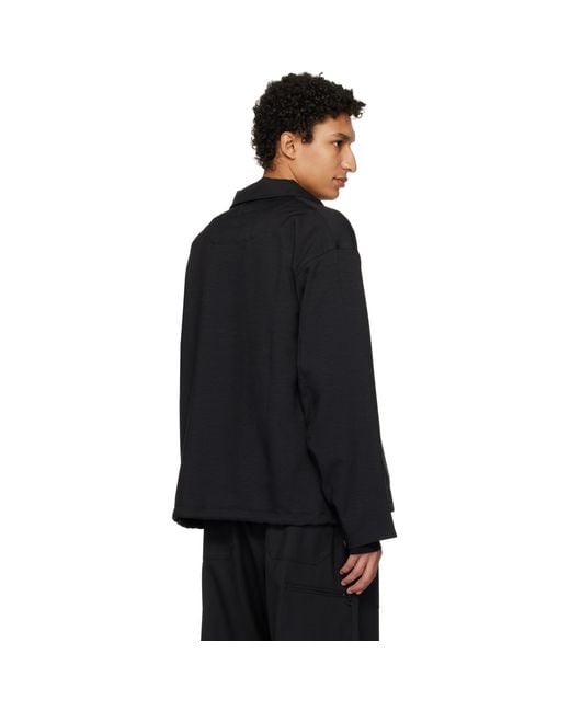 Y-3 Black Utility Blouson Jacket for men