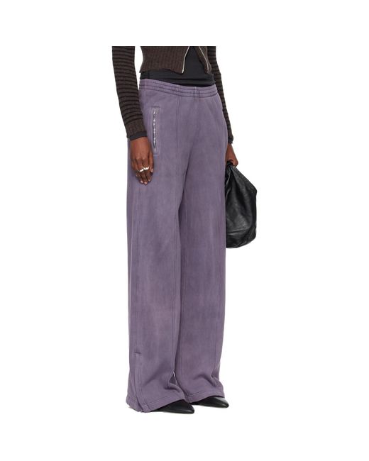 Our Legacy Purple Zip Lounge Pants