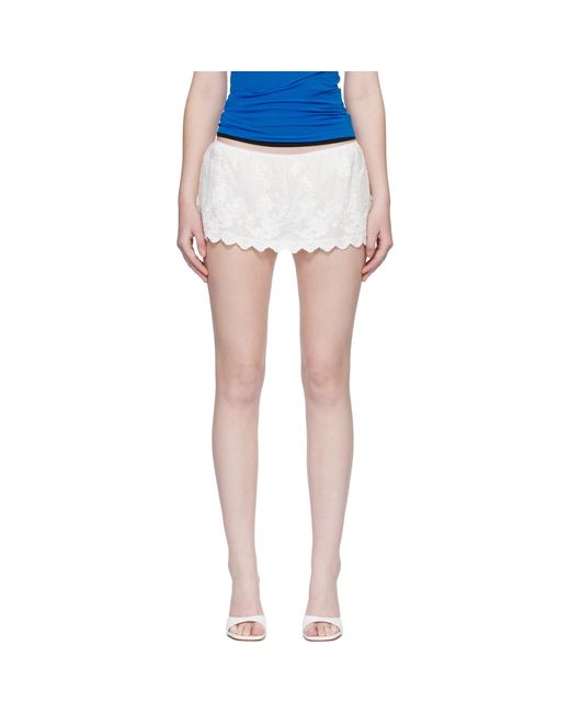 Fruity Booty Blue Broderie Bloomer Skort