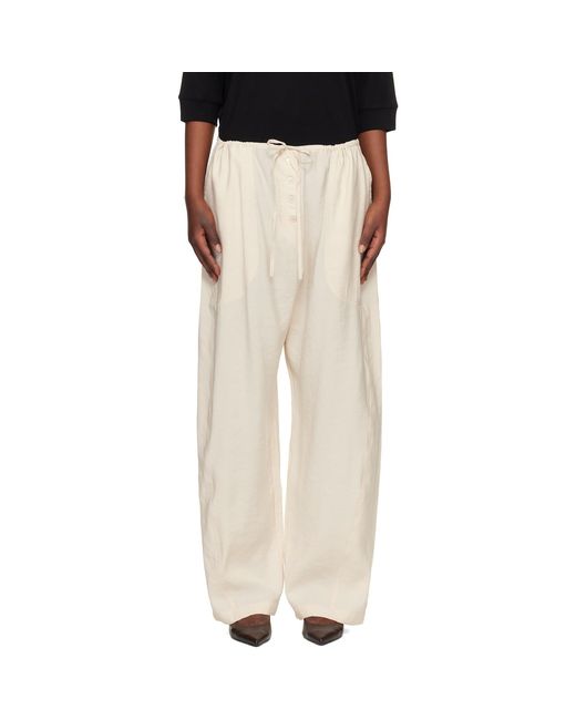 Studio Nicholson Black Hera Trousers
