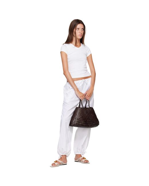 Dragon Diffusion Black Santa Croce Small Tote