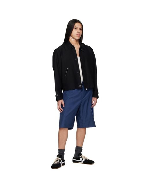 Seventh Blue Orb Shell Shorts for men