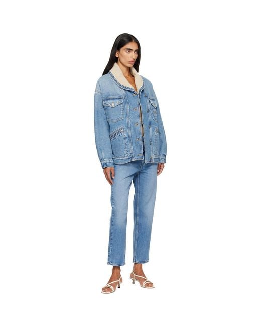 Isabel Marant Blue Pimia Denim Jacket