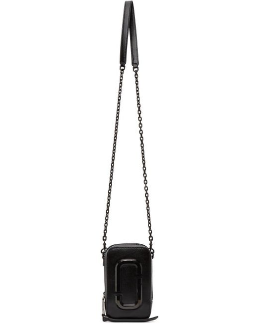 Marc Jacobs Leather Dtm 'the Hot Shot' Bag in Black Lyst Canada