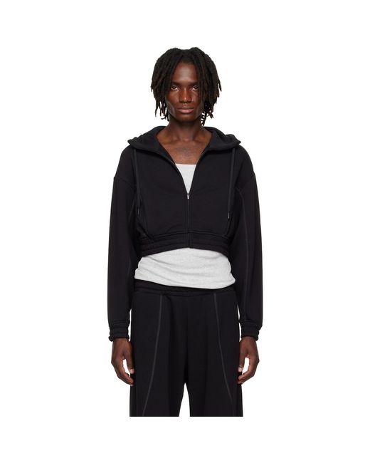 On Shoes Black Fka Twigs Editi Club Cropped Hoodie for men
