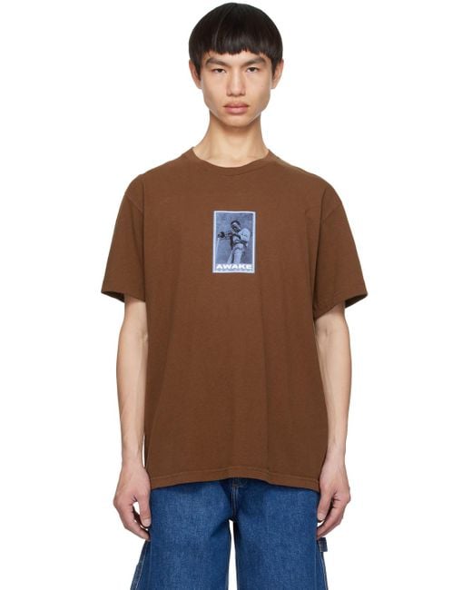 AWAKE NY Black Miles Davis T-shirt for men