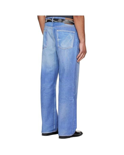 Our Legacy Blue Third Cut Jeans for men