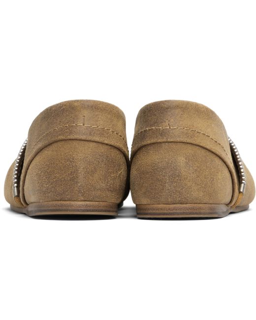 Ballerines Motard Brun Clair J.W. Anderson en coloris Black