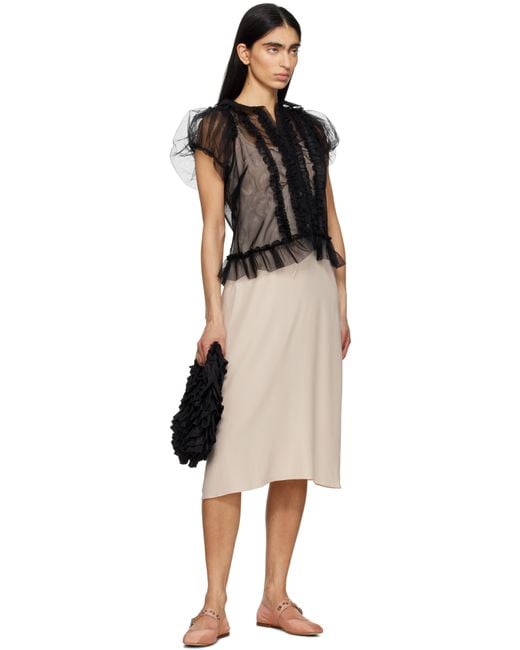 【関税込み】Sandy Liang ブラック Napa バッグ Sandy Liang Napa Bag in Black | Lyst