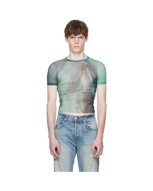 Jean Paul Gaultier Black 'The Water' Baby T-Shirt for men