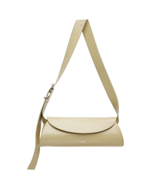 Jil Sander Metallic Cannolo Small Bag