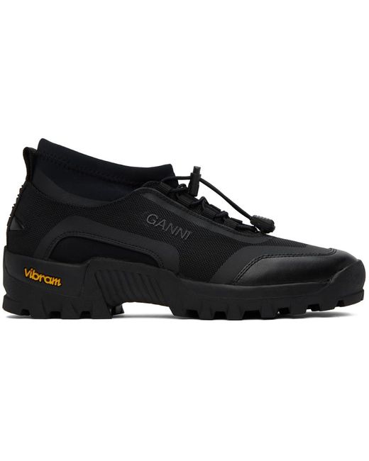 Ganni Black Performance Sneakers for men