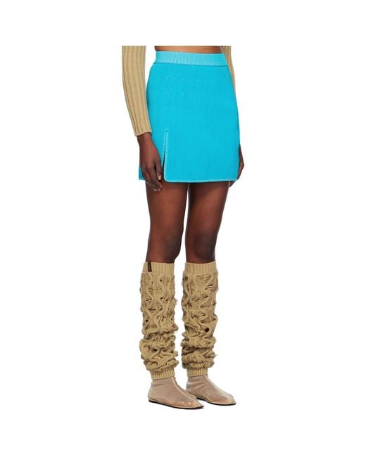 Isa Boulder Blue Jennie Miniskirt