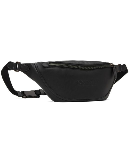 COACH Leather League Belt Bag in ji/Black (Black) for Men | Lyst Australia